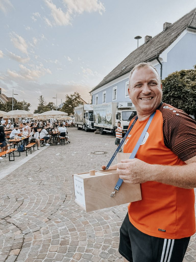 1. Vorstand selbst im Einsatz