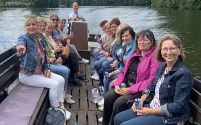 Jährliche Plättenfahrt der Gymnastikabteilung